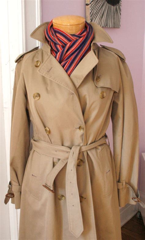 burberry coat vintage|vintage Burberry coats women's.